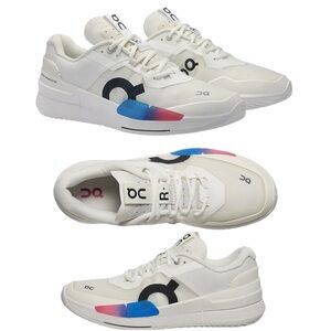 NEW ON The Roger Pro 2 Tennis Sneakers White/Malibu, Women’s Size 7 Sports Shoe
